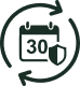 30-day return policy for damaged or defective items